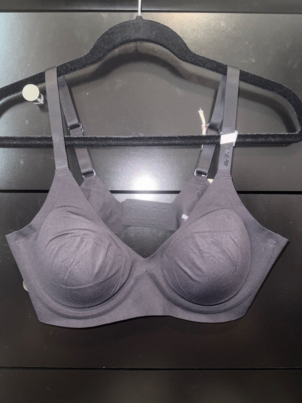 aerie Seamless Underwire Bra in Charcoal